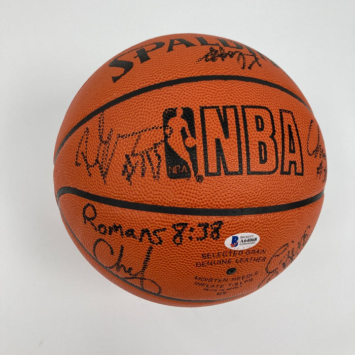 1993-94 Seattle SuperSonics Official Spalding Game Basketball Shawn Kemp Beckett