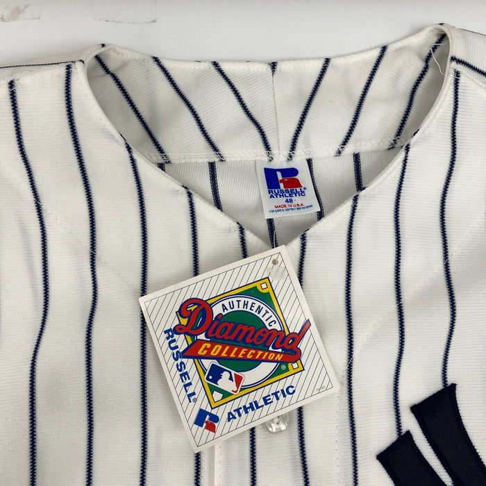 Wade Boggs Signed Authentic New York Yankees Russell Jersey JSA COA