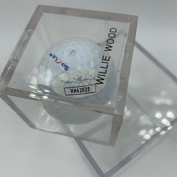 Willie Wood Signed Autographed Golf Ball PGA With JSA COA