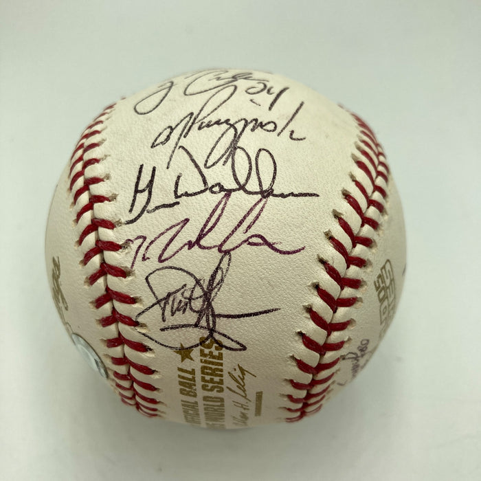 2005 Chicago White Sox Team Signed World Series Baseball MLB Authenticated Holo