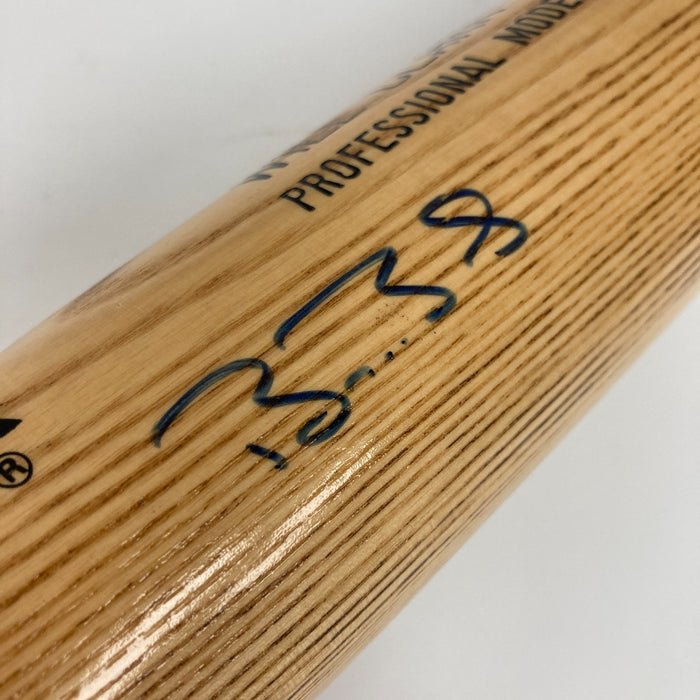 Barry Bonds Matt Williams Will Clark Signed Game Model Baseball Bat JSA COA