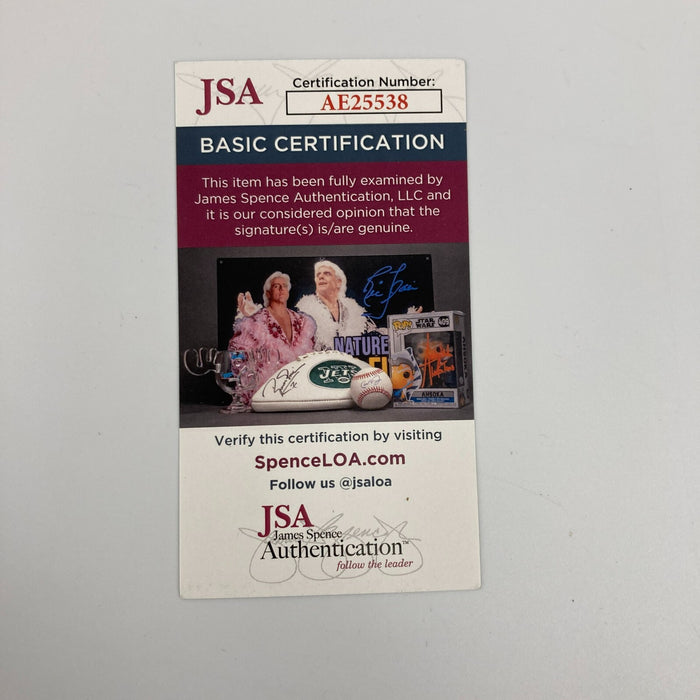 MARIO LEMIEUX Signed Autographed Starting Lineup SLU With JSA COA