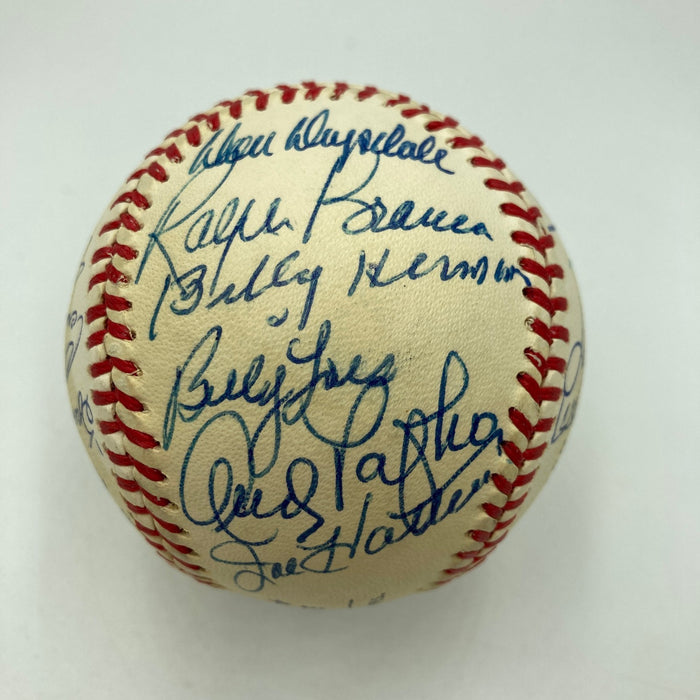 Sandy Koufax Don Drysdale Brooklyn Dodgers Legends Multi Signed Baseball JSA COA