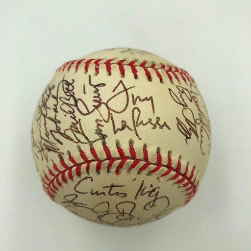 1997 St. Louis Cardinals Team Signed National League Baseball With Mark Mcgwire