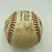 Lou Brock Signed Vintage National League Feeney Baseball Beckett Hologram