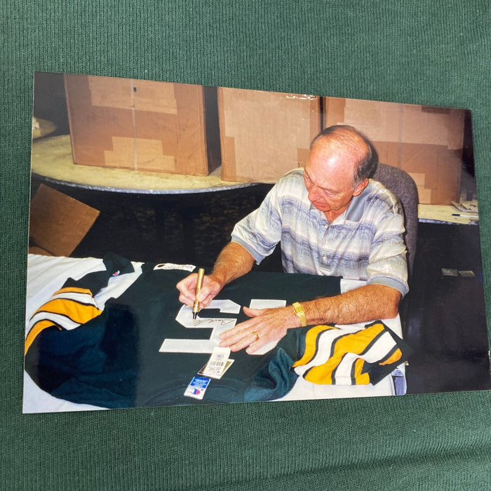 Bart Starr Signed Authentic Green Bay Packers Champion Game Model Jersey Beckett