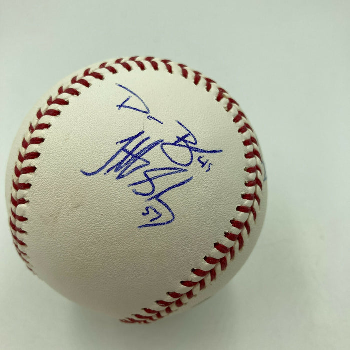 2010 San Francisco Giants W.S. Champs Team Signed Baseball Tristar Hologram