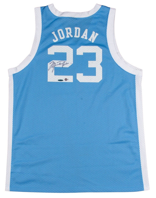 Michael Jordan Signed Nike North Carolina Tar Heels Jersey UDA Upper Deck COA