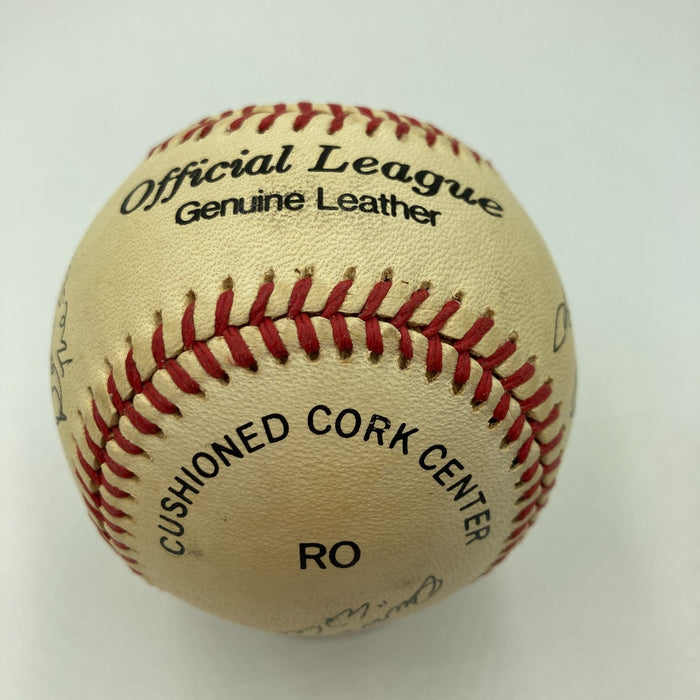 Eight Men Out Movie Cast Signed Baseball 11 Sigs Vintage 1988 RARE JSA COA