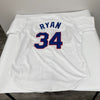 Nolan Ryan Signed Vintage Russell Authentic Texas Rangers Jersey JSA COA
