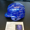 Beautiful Los Angeles Dodgers Legends Multi Signed Helmet 45+ Sigs With JSA COA