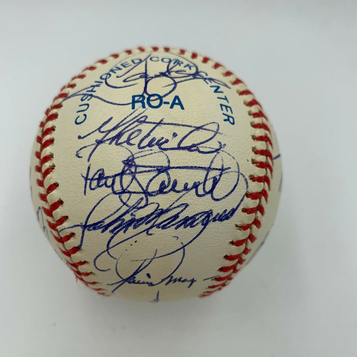 Ken Griffey Jr. & Alex Rodriguez 1998 Seattle Mariners Team Signed Baseball PSA