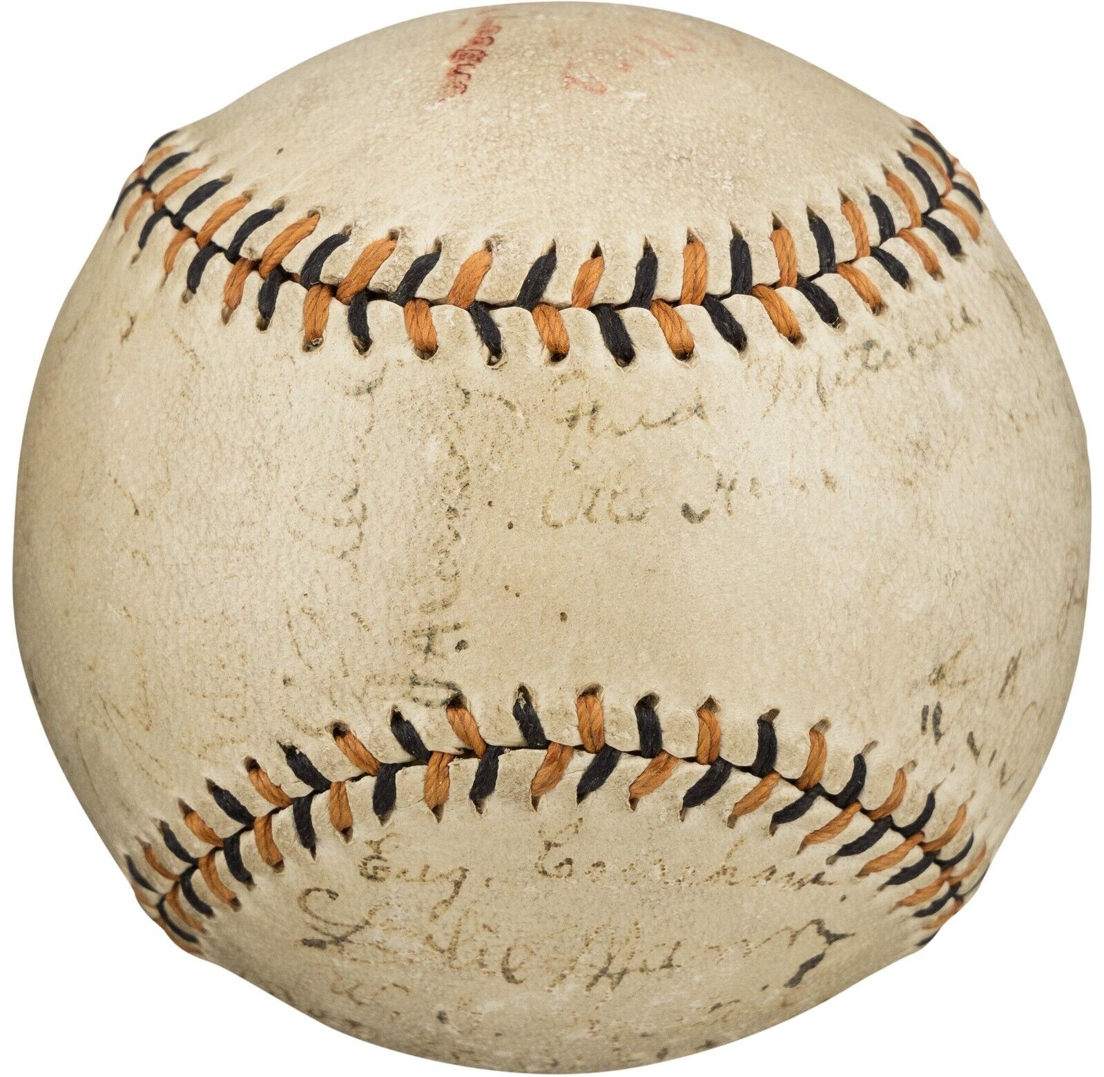 1914 Boston "Miracle" Braves Team World Series Champs Signed Baseball PSA DNA