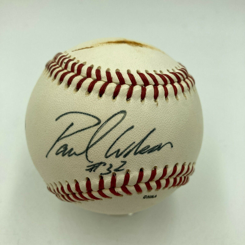 1994 Paul Wilson Rookie Signed Autographed Baseball Top Prospect