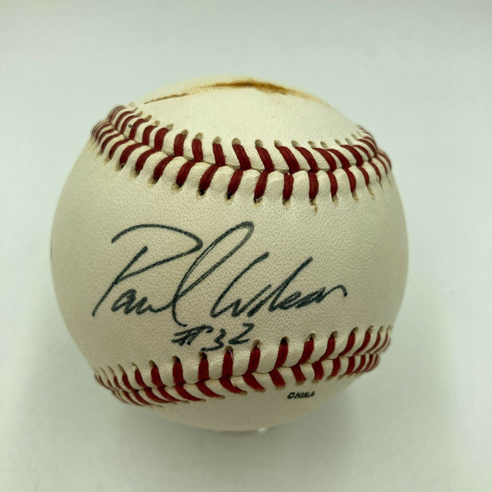 1994 Paul Wilson Rookie Signed Autographed Baseball Top Prospect