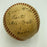 Extraordinary Jesse Burkett Signed Inscribed STAT Baseball JSA COA HOF Dec. 1953