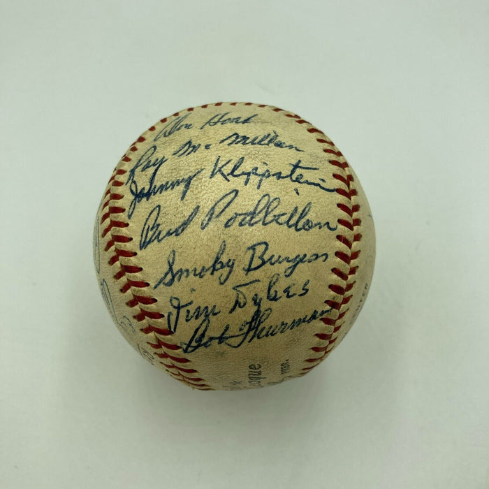 The Finest 1957 Cincinnati Reds Team Signed Baseball JSA COA Frank Robinson