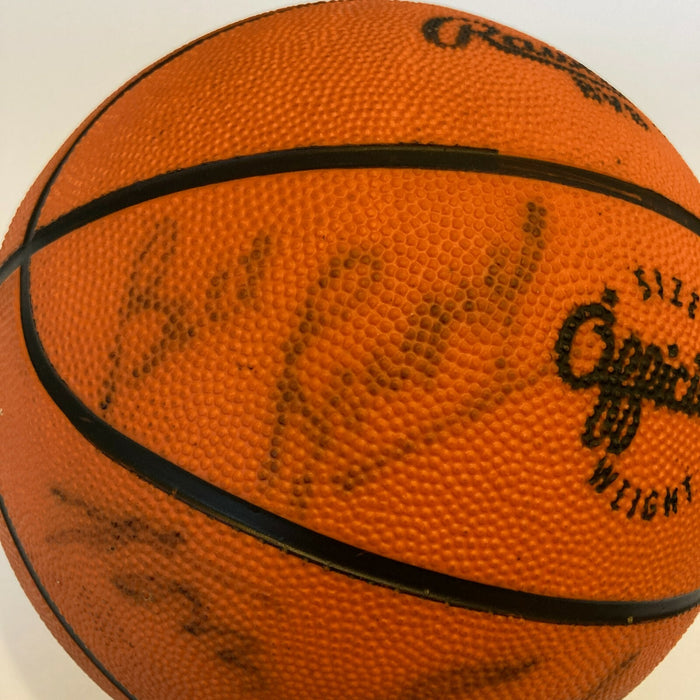 1964-65 Boston Celtics NBA Champs Team Signed Basketball Bill Russell PSA DNA