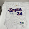 Nolan Ryan Signed Vintage Russell Authentic Texas Rangers Jersey JSA COA