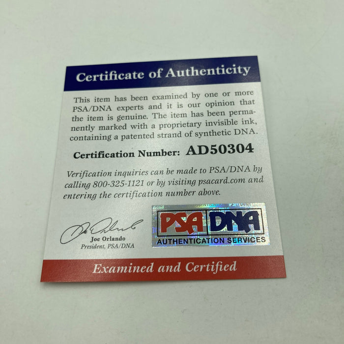 Terence Bud Crawford Signed Official Major League Baseball PSA DNA COA Boxing