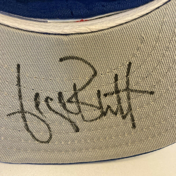George Brett Signed Kansas City Royals Game Model Baseball Hat JSA COA