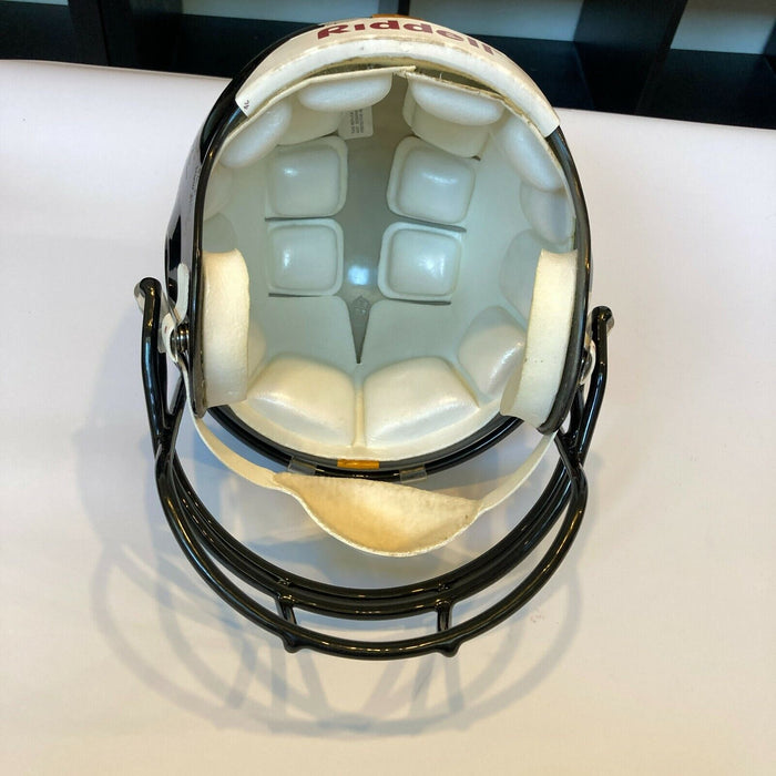 2001 Pittsburgh Steelers Team Signed Riddell Full Size Helmet JSA COA