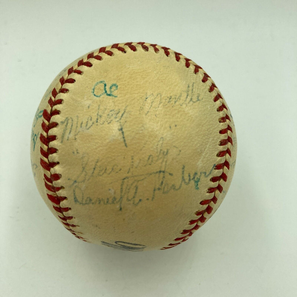 Mickey Mantle Pre Rookie 1950 Joplin Miners Signed Minor League Baseball JSA COA