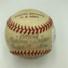 Joe Dimaggio Signed 1944 World War 2 Official National League Baseball JSA COA