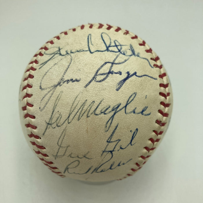 1969 Seattle Pilots Inaugural Team Signed Baseball JSA COA RARE