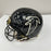 1995 Atlanta Falcons Team Signed Eric Metcalf Game Used Helmet JSA COA