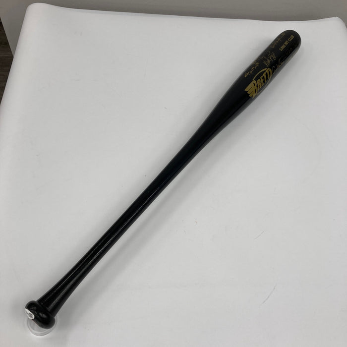 3,000 Hit Club Multi Signed Baseball Bat 11 Signatures Willie Mays JSA COA