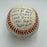 Beautiful Stan Musial Signed Heavily Inscribed Career STAT Baseball RJ COA