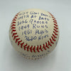 Beautiful Stan Musial Signed Heavily Inscribed Career STAT Baseball RJ COA