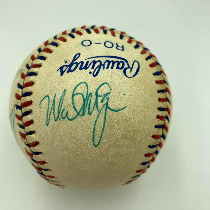 1984 Team USA Olympics Team Signed Baseball With Mark McGwire JSA COA