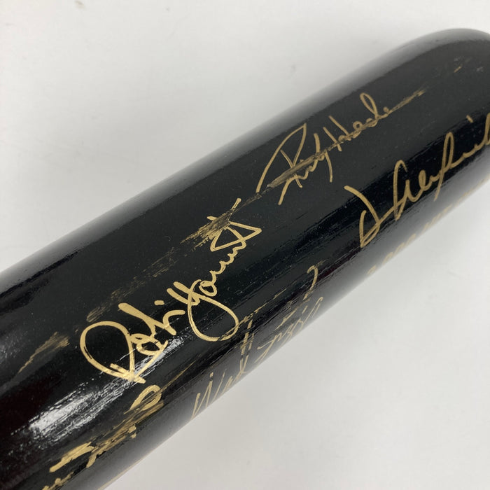 3,000 Hit Club Multi Signed Baseball Bat 11 Signatures Willie Mays JSA COA