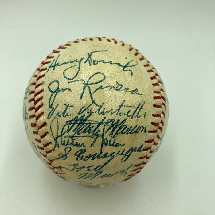 1958 Chicago White Sox Team Signed Autographed Baseball With Nellie Fox