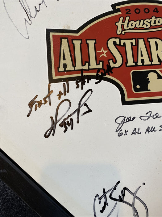 Derek Jeter Mariano Rivera David Ortiz Signed All Star Game Home Plate Steiner