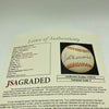 Stunning Ted Williams Single Signed American League Baseball JSA Graded MINT 9