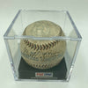 The Finest Babe Ruth Ty Cobb Walter Johnson 1925 HOF Signed Baseball PSA DNA