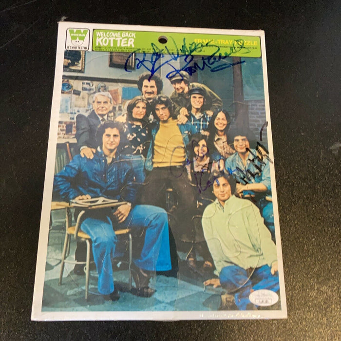 Robert Hegyes Gabe Kaplan Ron Palillo Signed Welcome Back Kotter Vintage Toy JSA