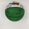 2001-2002 Boston Celtics Team Signed Basketball Paul Pierce JSA COA
