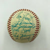 1977 Cleveland Indians Team Signed Official American League Baseball