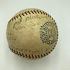 Babe Ruth & Chicago Cubs 1932 World Series Called Shot Signed Baseball PSA DNA