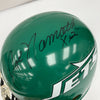 Joe Namath Signed Riddell Full Size New York Jets Helmet JSA COA