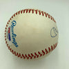 Beautiful Mickey Mantle Signed American League Baseball PSA DNA Graded MINT 9