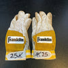 Rare Mark McGwire Signed Pair Of 1980's Game Used Batting Gloves With JSA COA