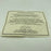 1993 Colorado Rockies Inaugural Season Opening Day Lineup Signed Baseball JSA