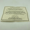 1993 Colorado Rockies Inaugural Season Opening Day Lineup Signed Baseball JSA