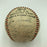 Babe Ruth & Lou Gehrig 1934 New York Yankees Team Signed Baseball JSA COA