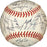 Beautiful Vintage 1975 Boston Red Sox Champs Team Signed Baseball PSA DNA & JSA